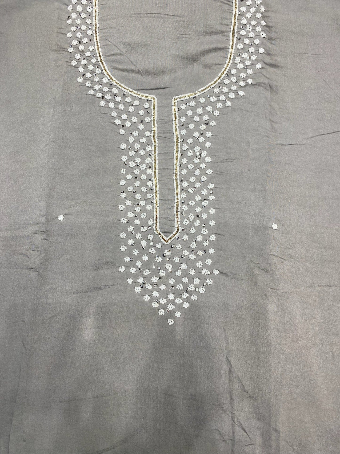 GREY GLACE COTTON SUIT