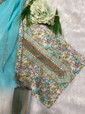 PRINTED COTTON SUIT