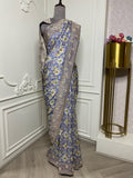 traditonal Patola print with hand work border